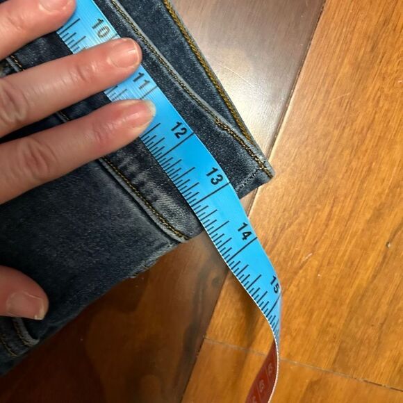 Spanx women’s‎ distressed high rise ankle pull on skinny jeans size small - Picture 3 of 7